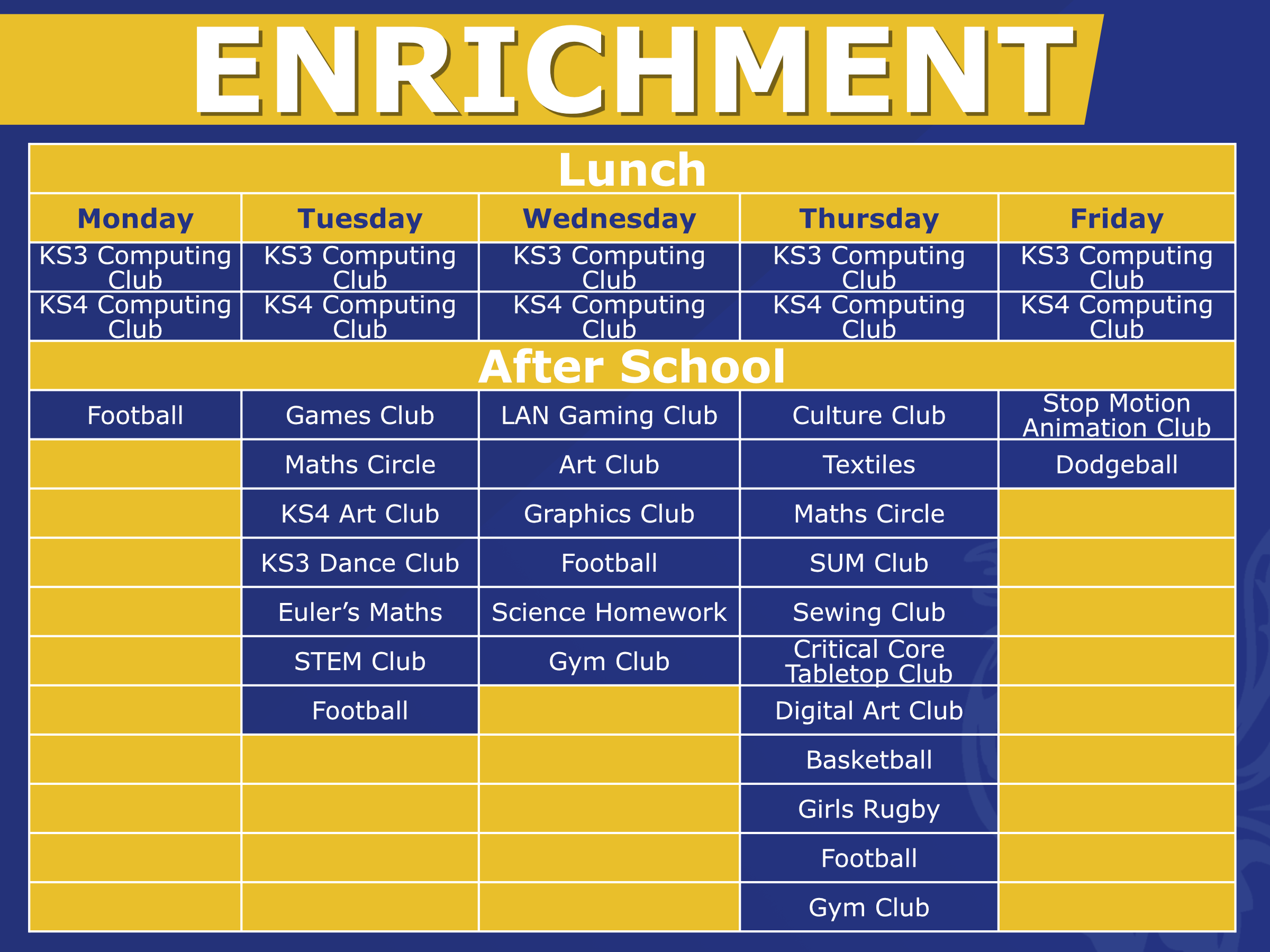 Enrichment Clubs 2